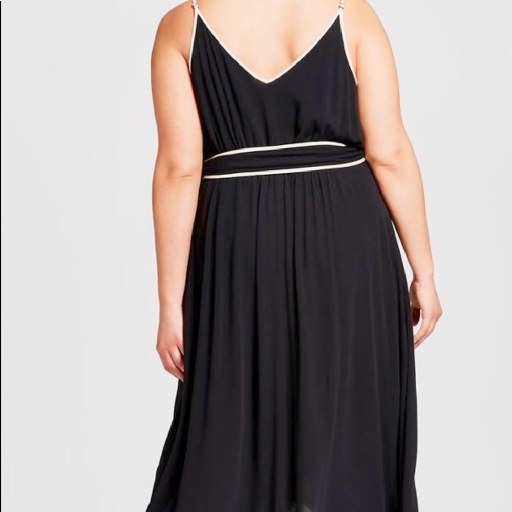 Open Front Spaghetti Strap Dress